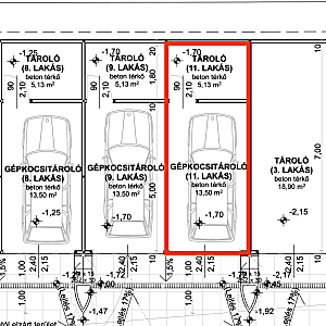 Érd Városkozpontban 2 teraszos új építésű lakás eladó #7